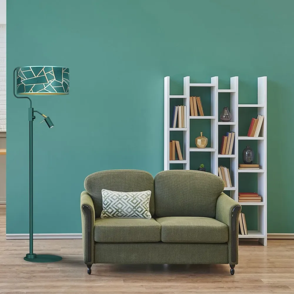 Lampadaire Milagro Ziggy 2L E27 / GU10 H 150 cm