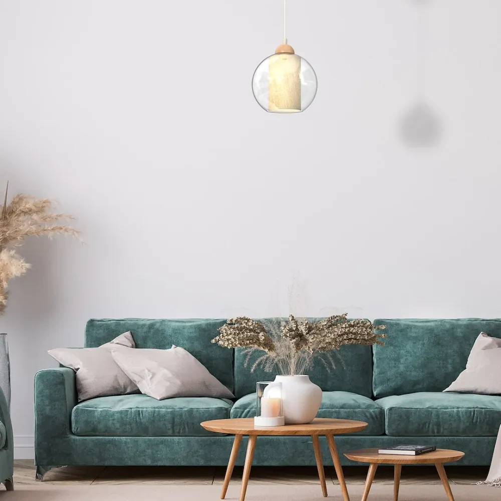 Lampe à suspension Milagro Tela 1L E27