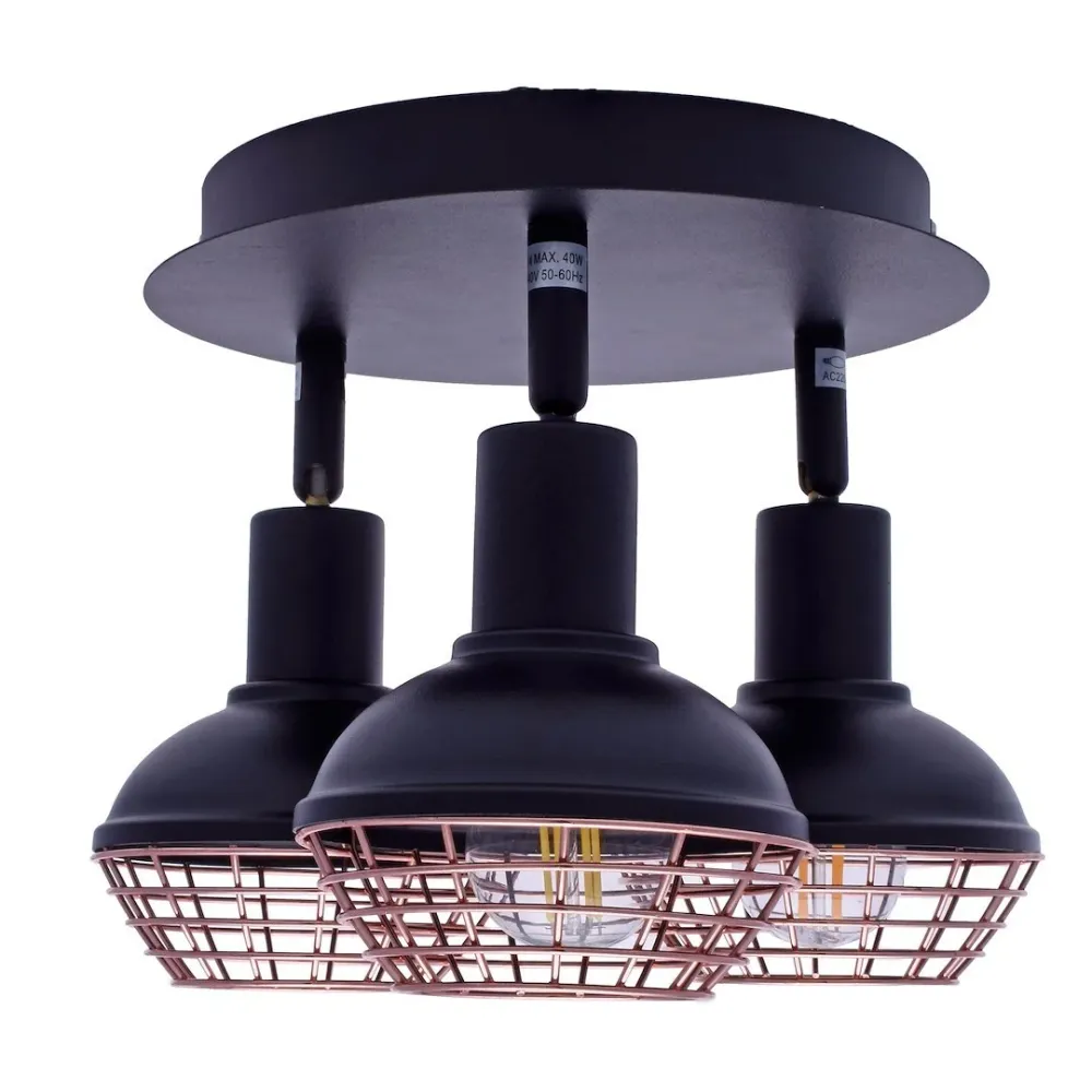 Milagro Logan plafonnier E14 H 16cm