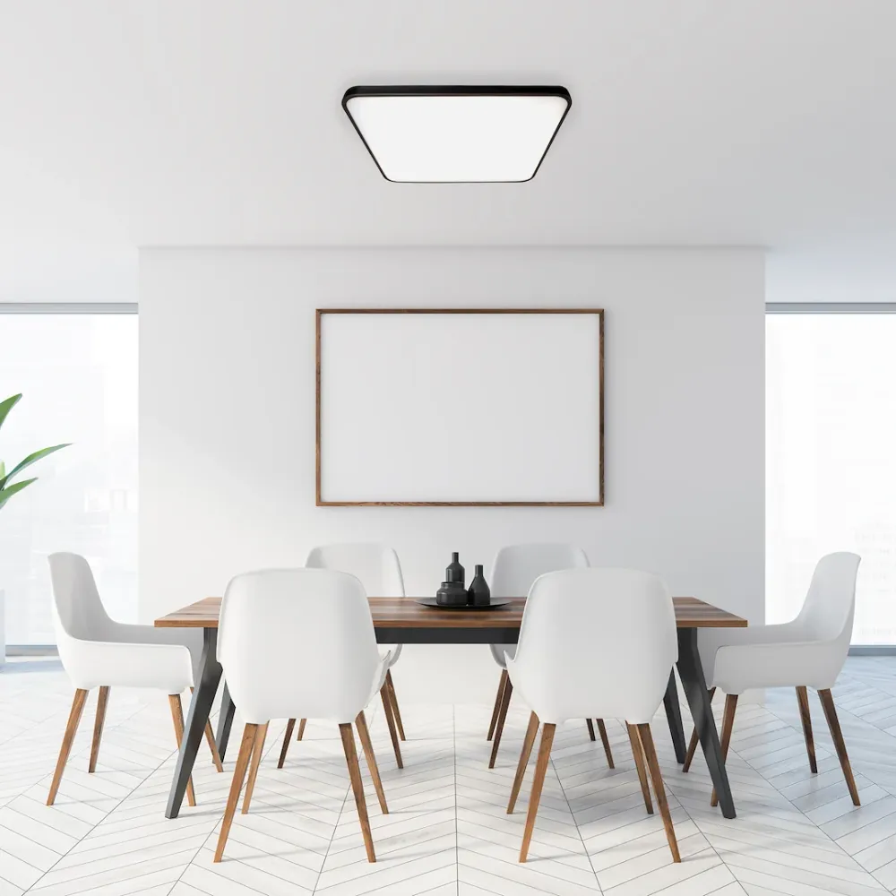Plafonnier LED encastré Milagro Fabio 1L H 6 cm