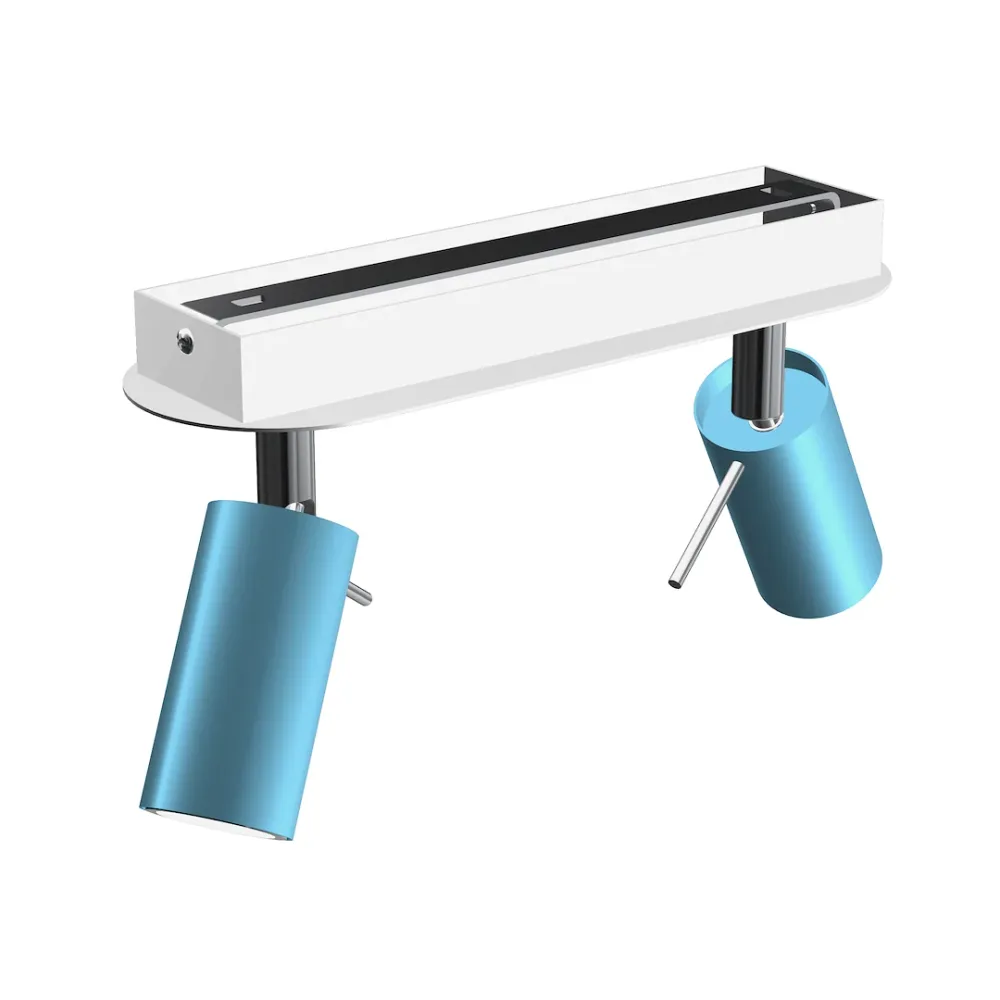 Plafonnier Milagro Preston 2L GU10 H 14 cm