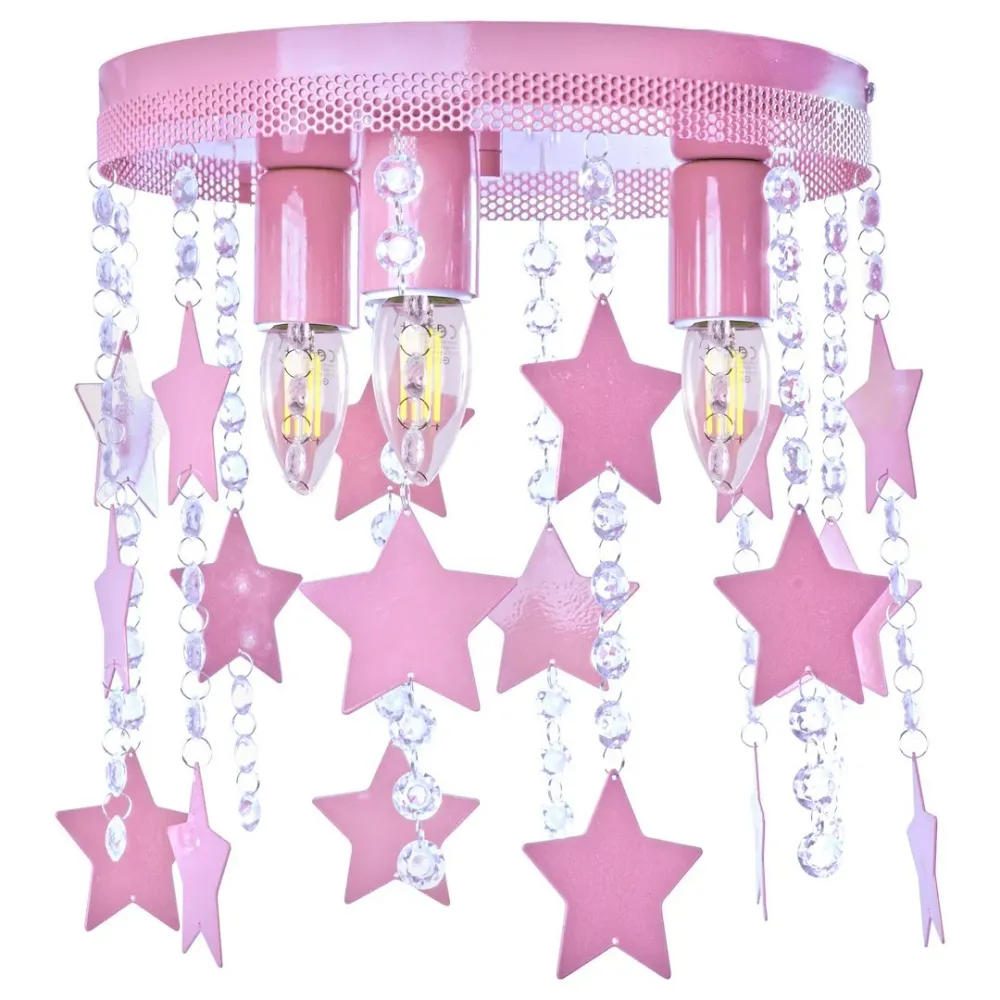 Plafonnier Milagro Star E27 H 32 cm