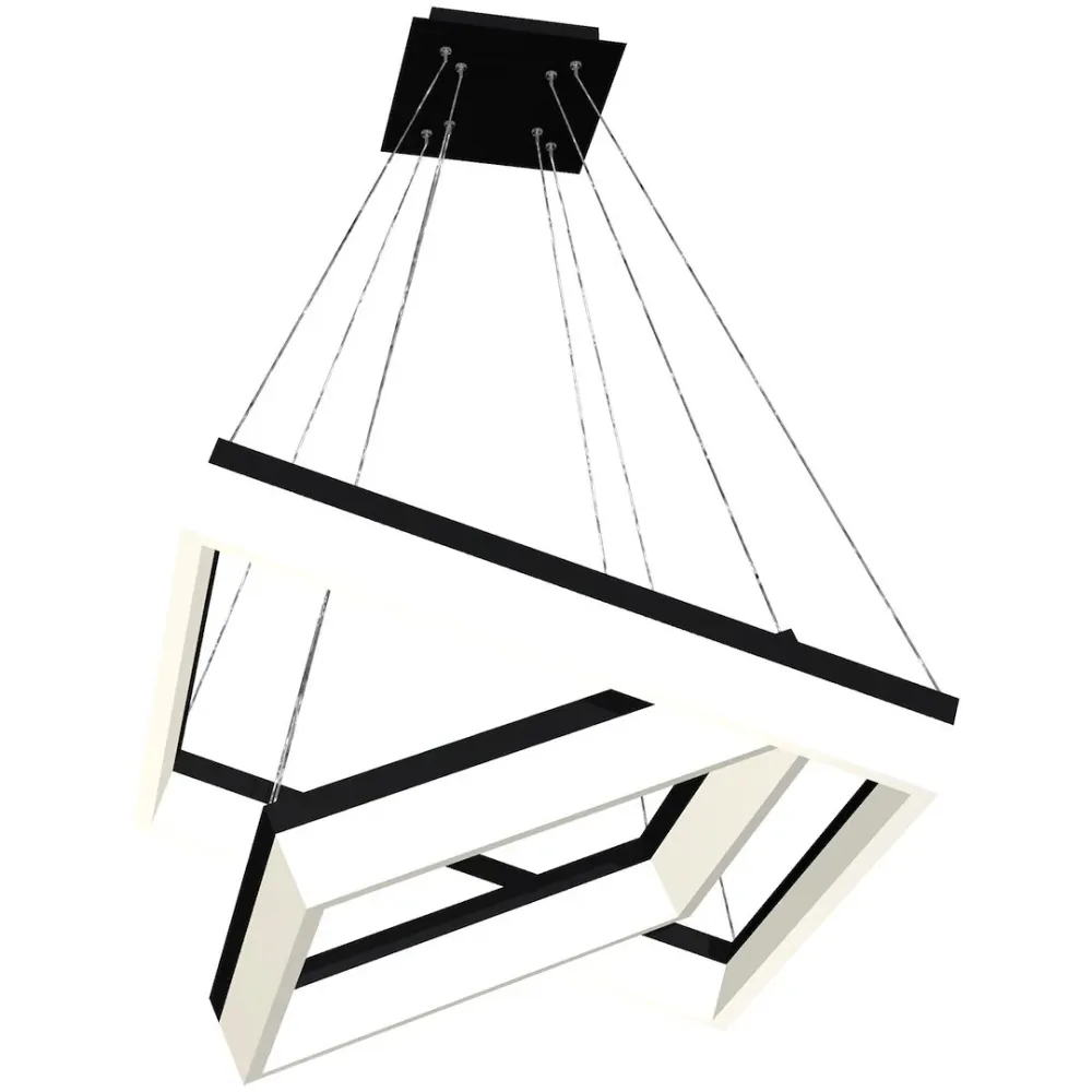 Suspension LED Milagro Nero