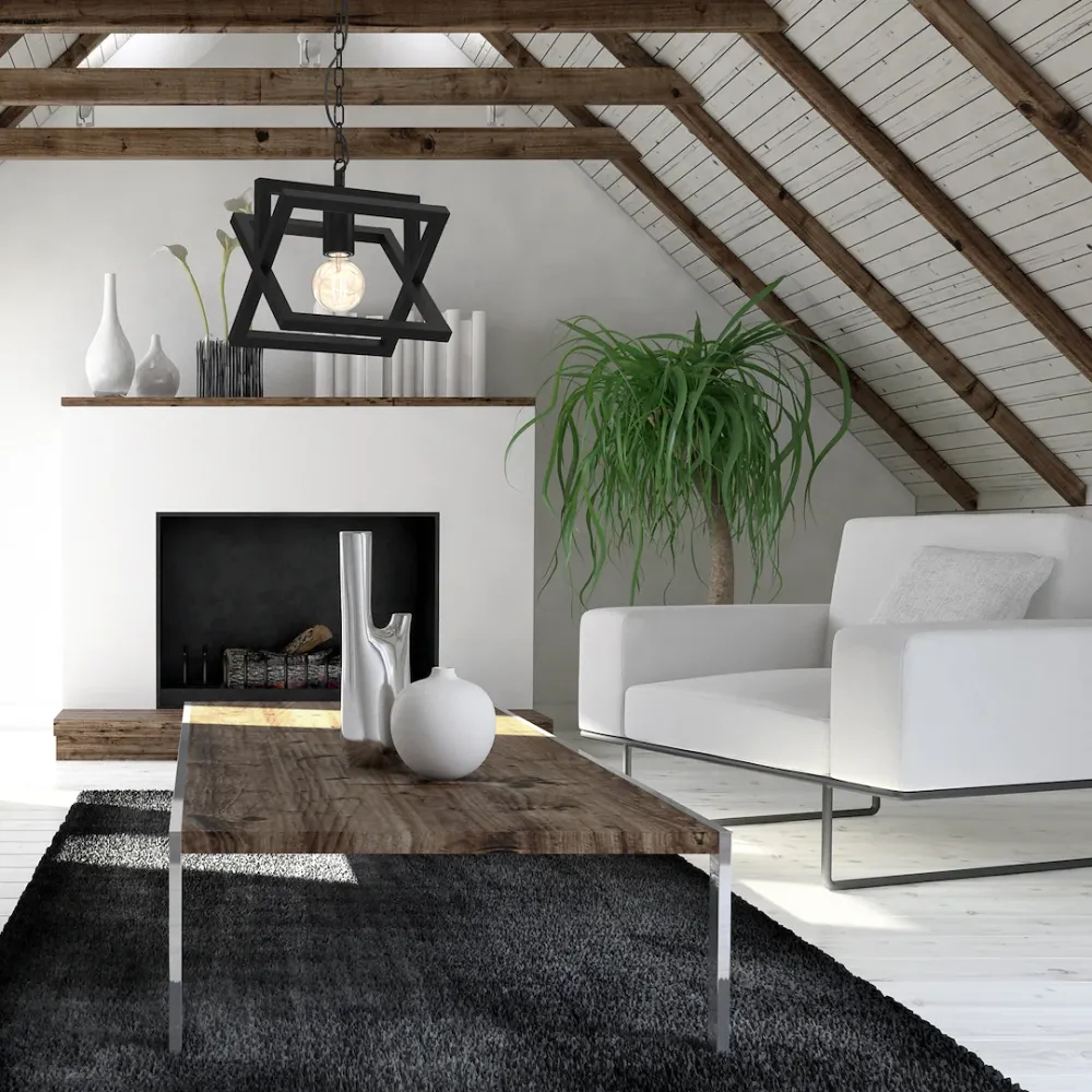 Suspension Milagro Arnold 1L E27 H 80 cm