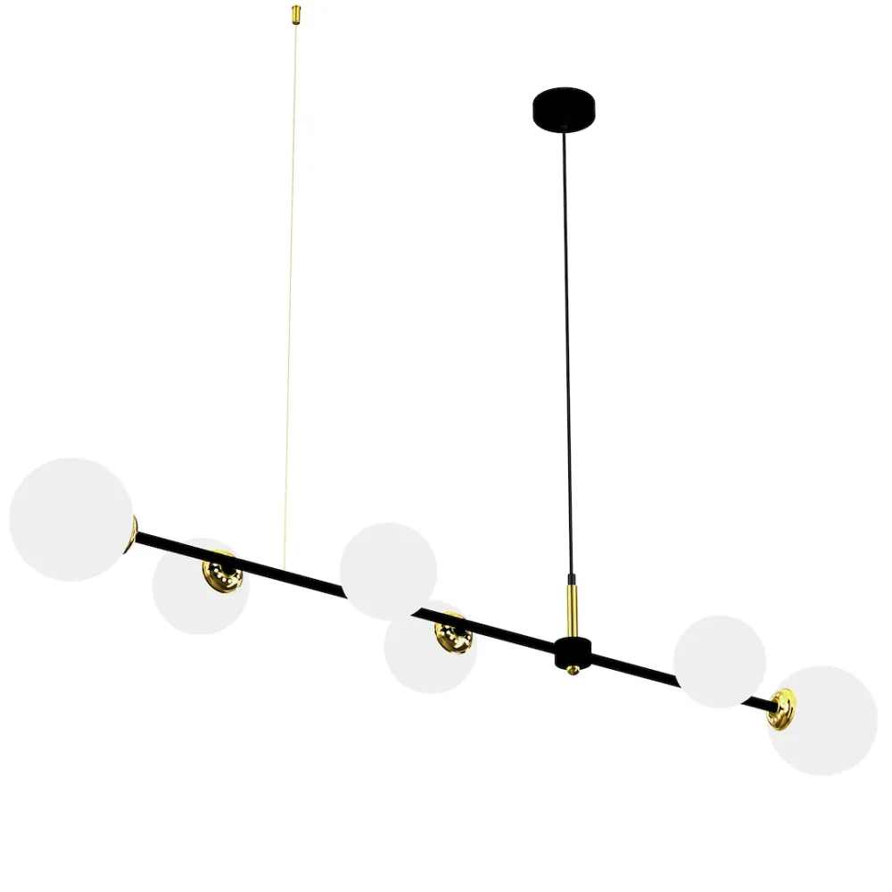 Suspension Milagro Pop 6L E14 H 104 cm