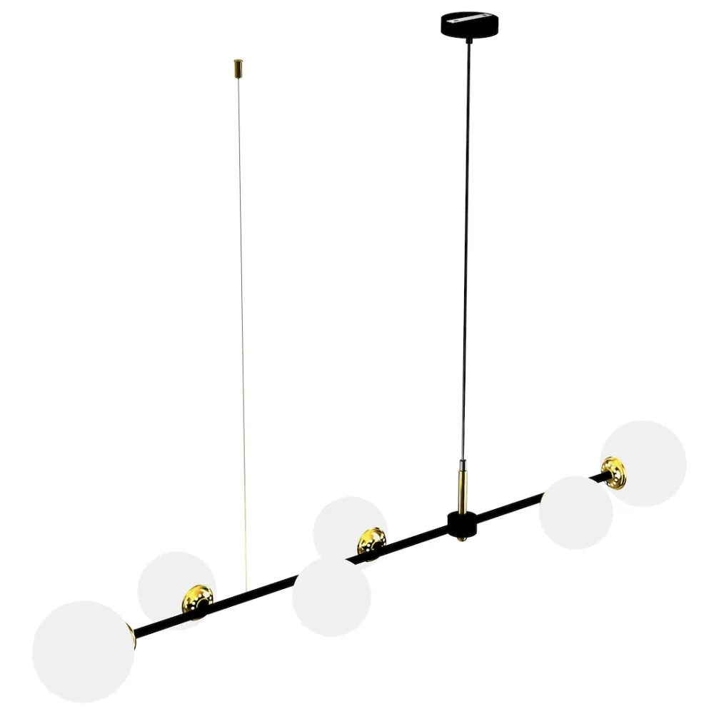 Suspension Milagro Pop 6L E14 H 104 cm