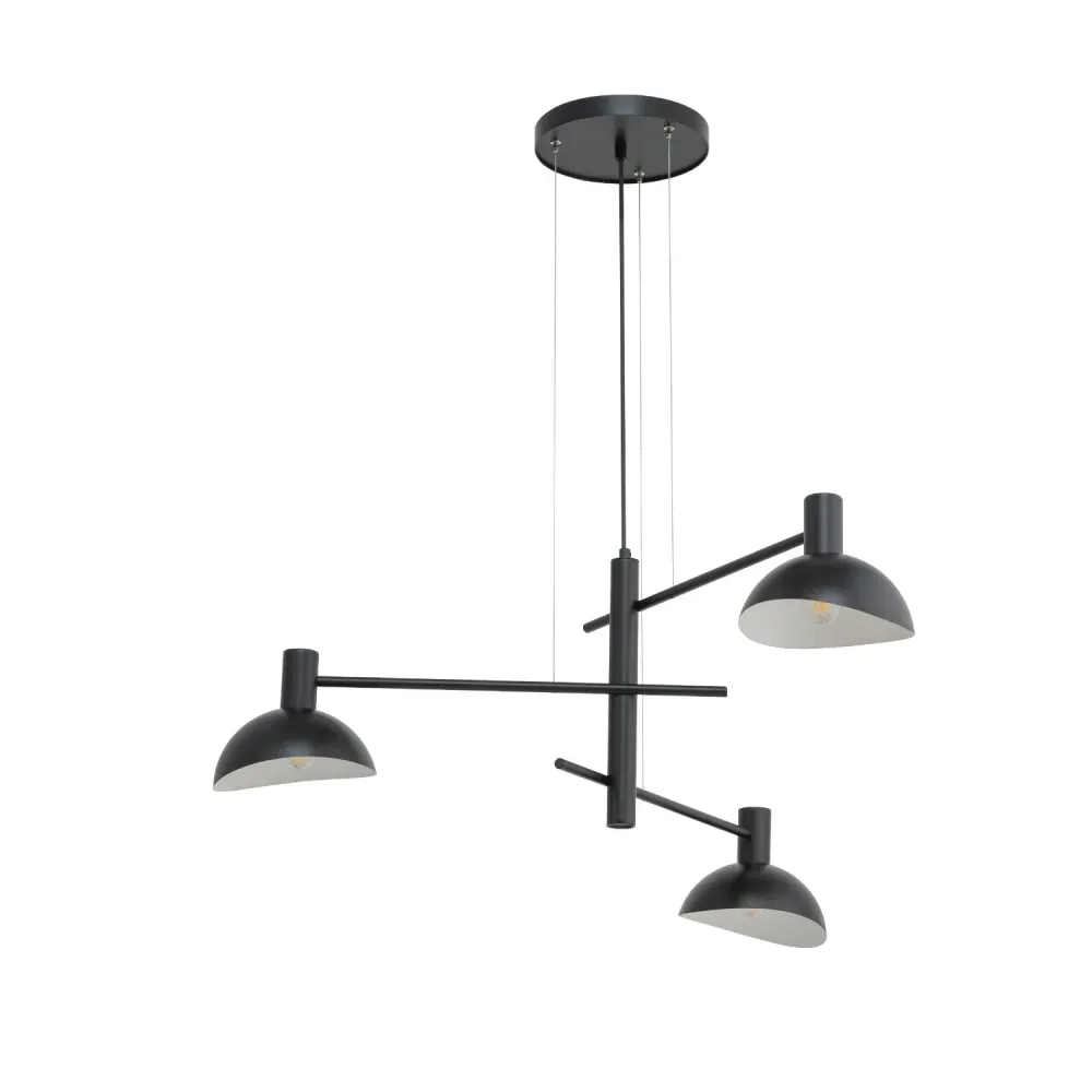 Lustre Mimax ARTISTIKA 3L E14 D 75cm Black