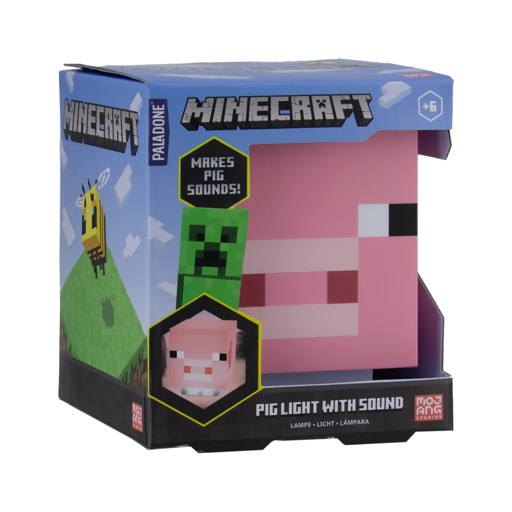 Minecraft - Lampe cochon avec son