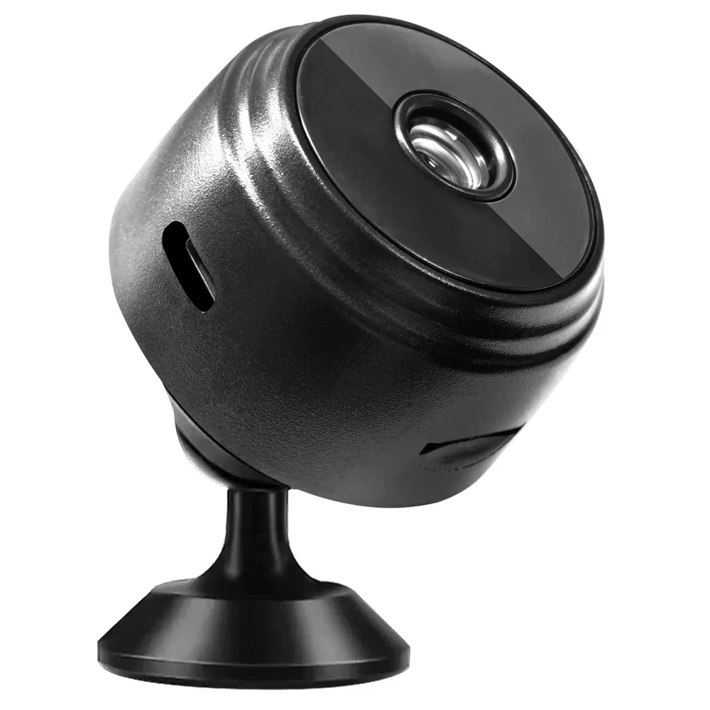 Mini caméra WiFi A9 haute définition pour la surveillance des bébés et des animaux de compagnie – Connexion sans fil et en...
