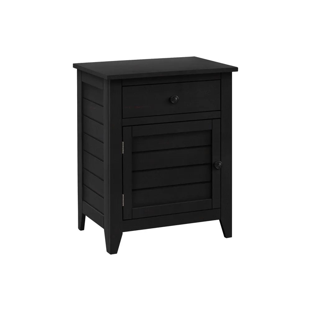 I 3951 - Table D'appoint, Table De Nuit, Tiroir De Rangement, Bout, Table D'appoint, Chambre À Coucher, Lampe, Rangement,...