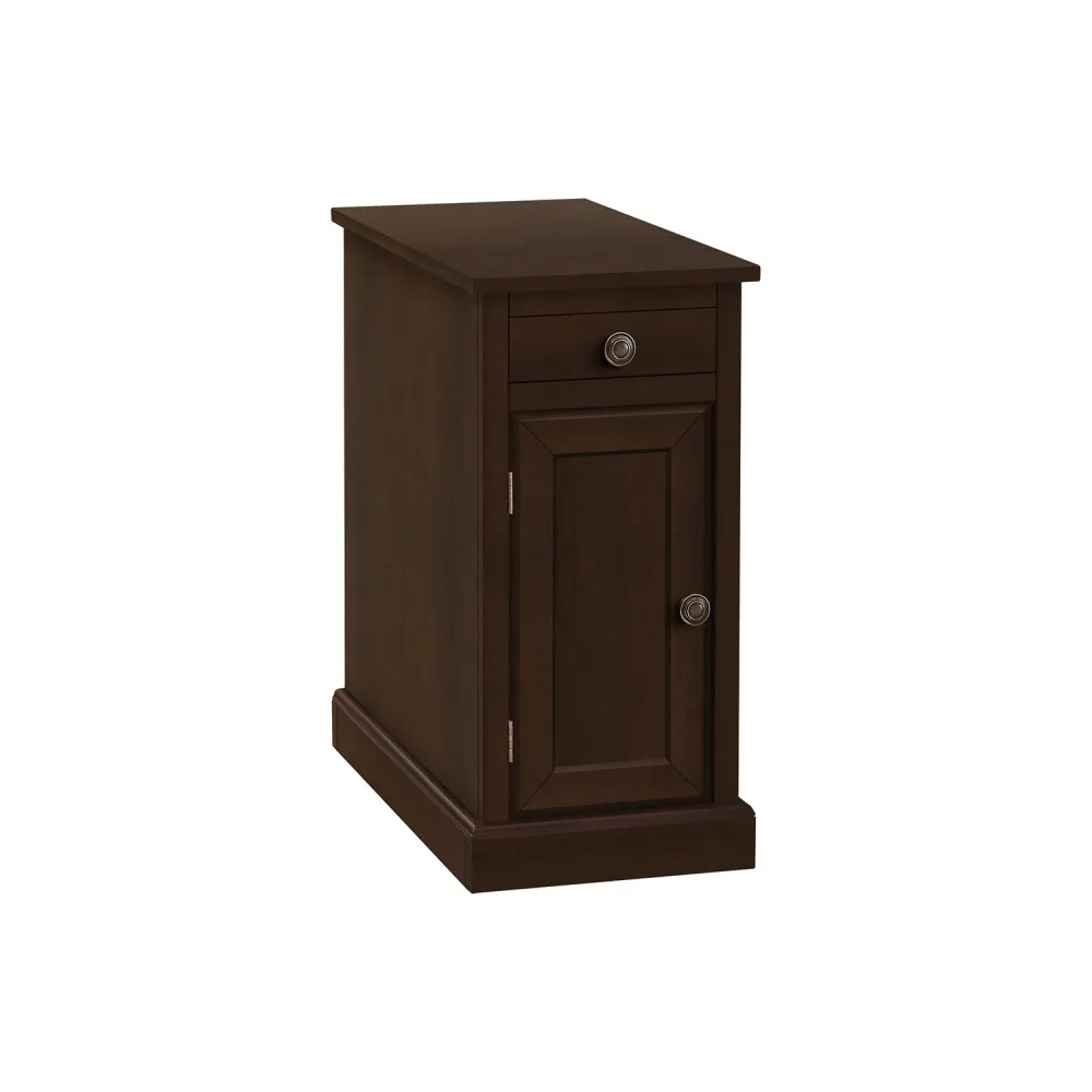 I 3964 - Table D'appoint, Bout, Table D'appoint, Table De Nuit, Étroit, Chambre À Coucher, Lampe, Tiroir De Rangement, Pla...