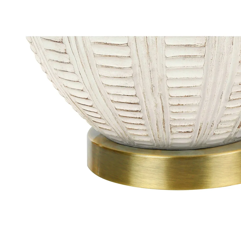 I 9617 - Luminaire, 21"H, Lampe De Table, Abat-jour Ivoire / Crème, Résine Couleur Crème, Transitionnel Monarch Specialties