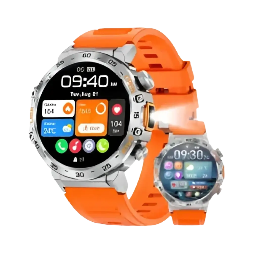 Montre Intelligente Sport LIGE 2025 Avec Lampe De Poche LED Et Suivi D'Activités Modernes