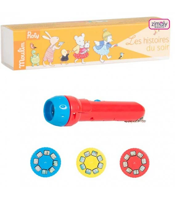 Lampe à histoires - Grande Famille Moulin Roty