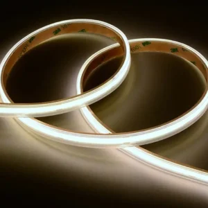 3 mètres | COB | Strip LED | Blanc clair | 8 mm | Dimmable | 24v Connecteur féminin IP67