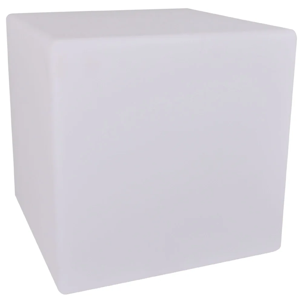 Cube décoratif LED Näve pour extérieur RGB : 55 cm Naeve