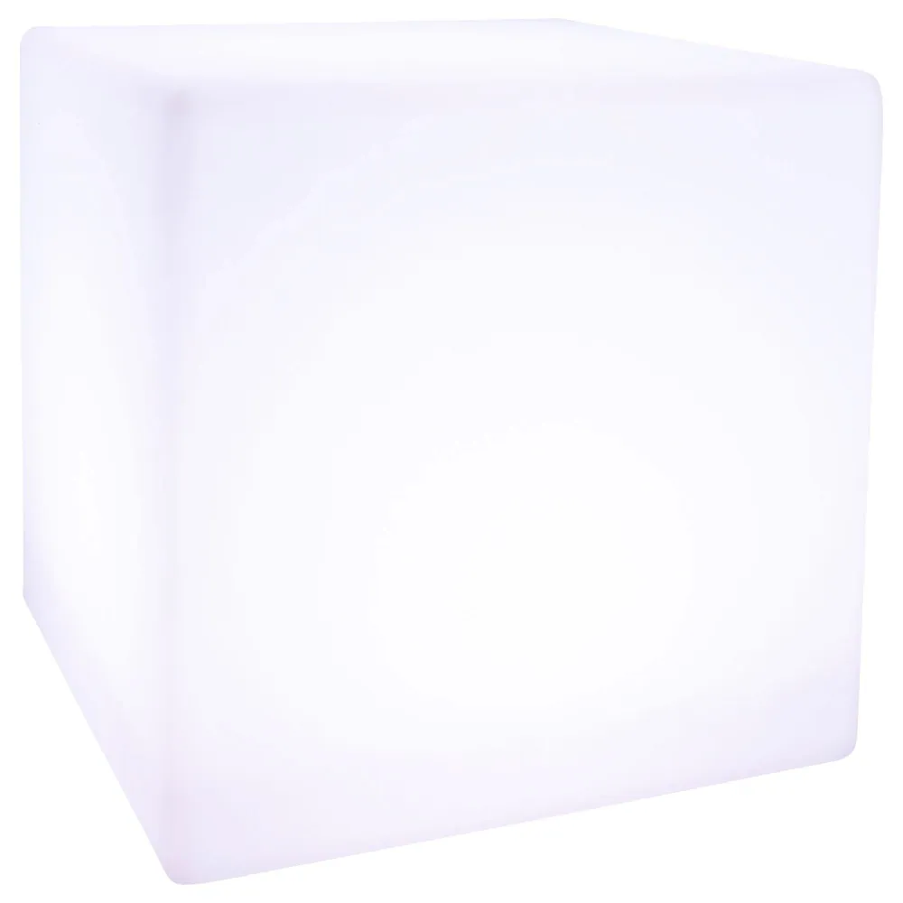 Cube décoratif LED Näve pour extérieur RGB : 55 cm Naeve