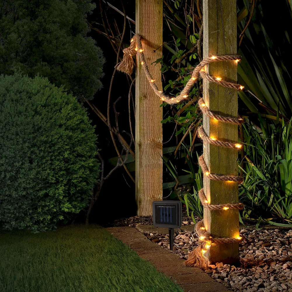 Guirlande lumineuse décorative solaire LED Näve 6m Naeve