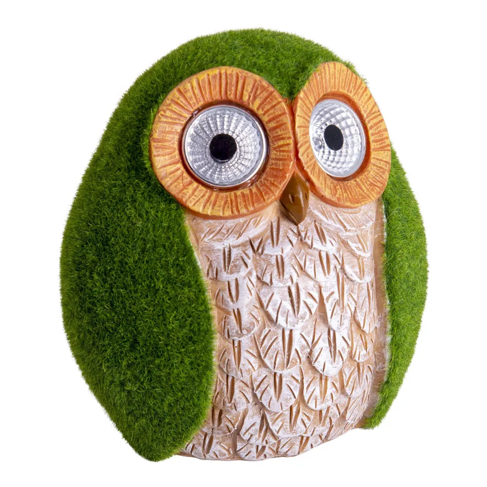 Lampe solaire d'extérieur LED Näve Hibou h: 13cm Naeve