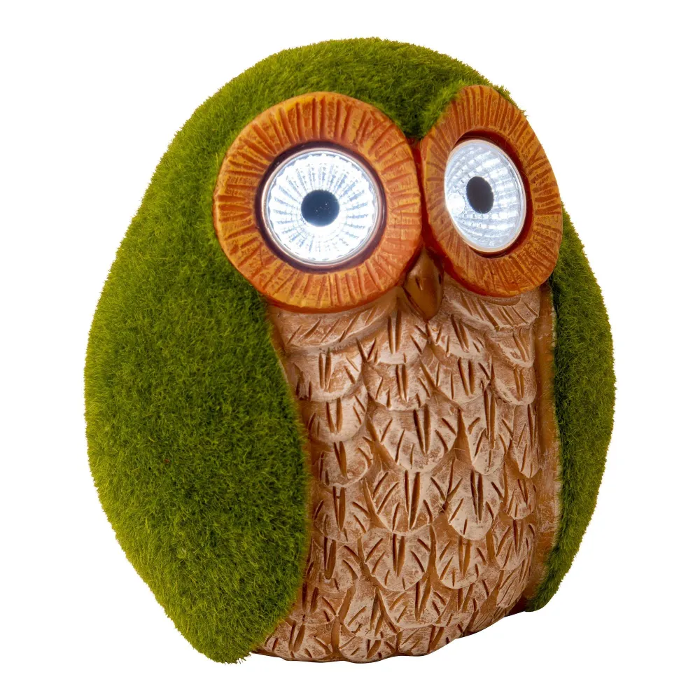 Lampe solaire d'extérieur LED Näve Hibou h: 13cm Naeve