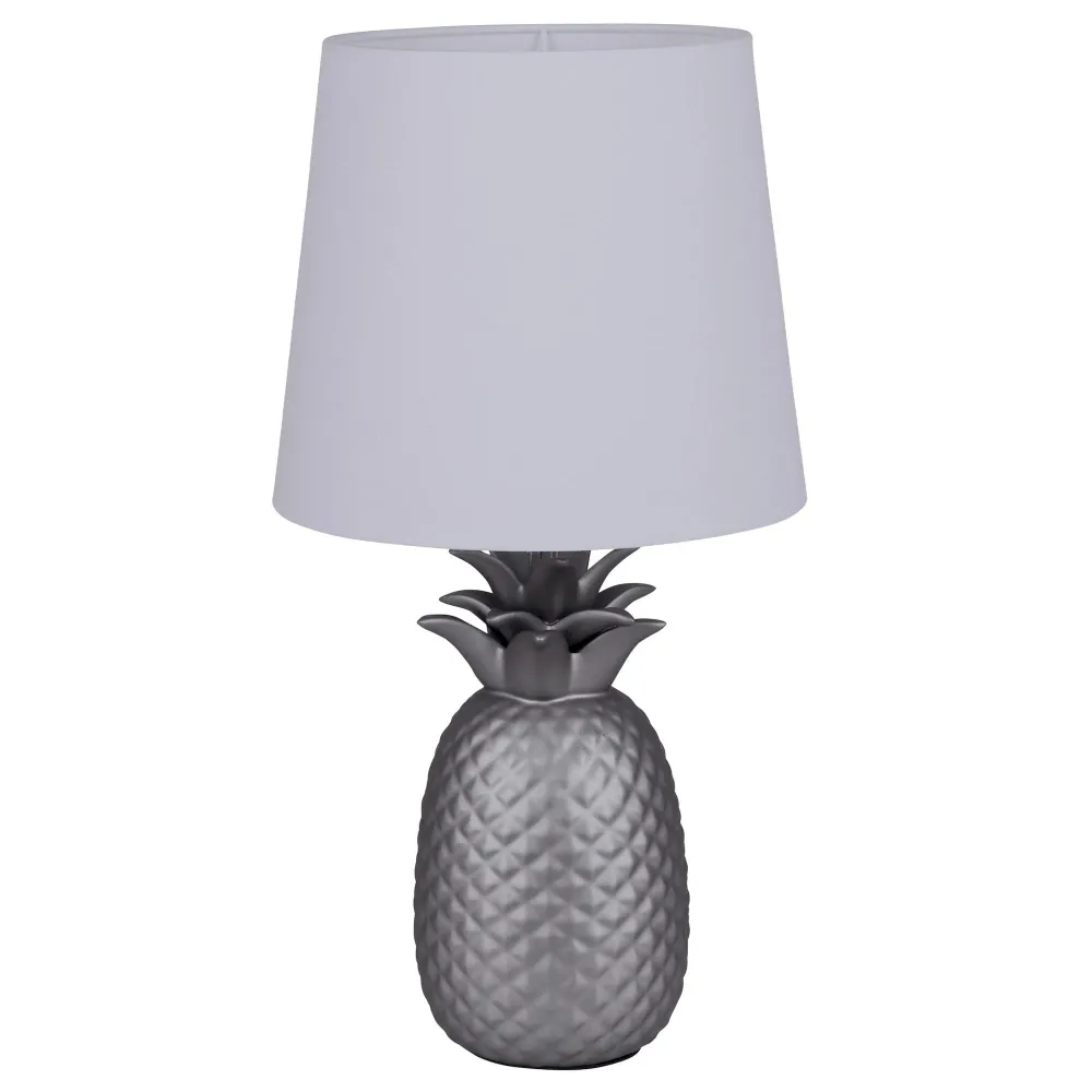Lampe de table en céramique Näve, hauteur : 45 cm, motif ananas Naeve