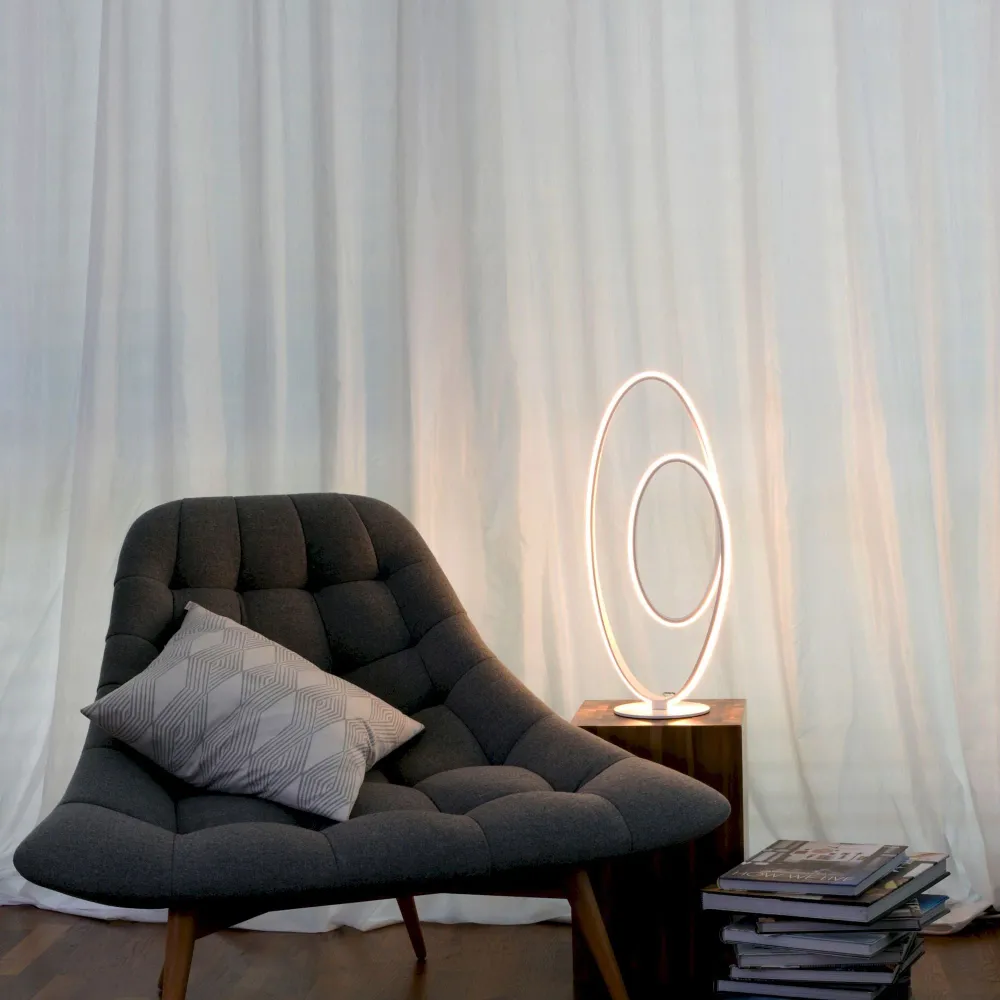 Lampe de table LED Näve h: 60 cm blanche Odrive Naeve
