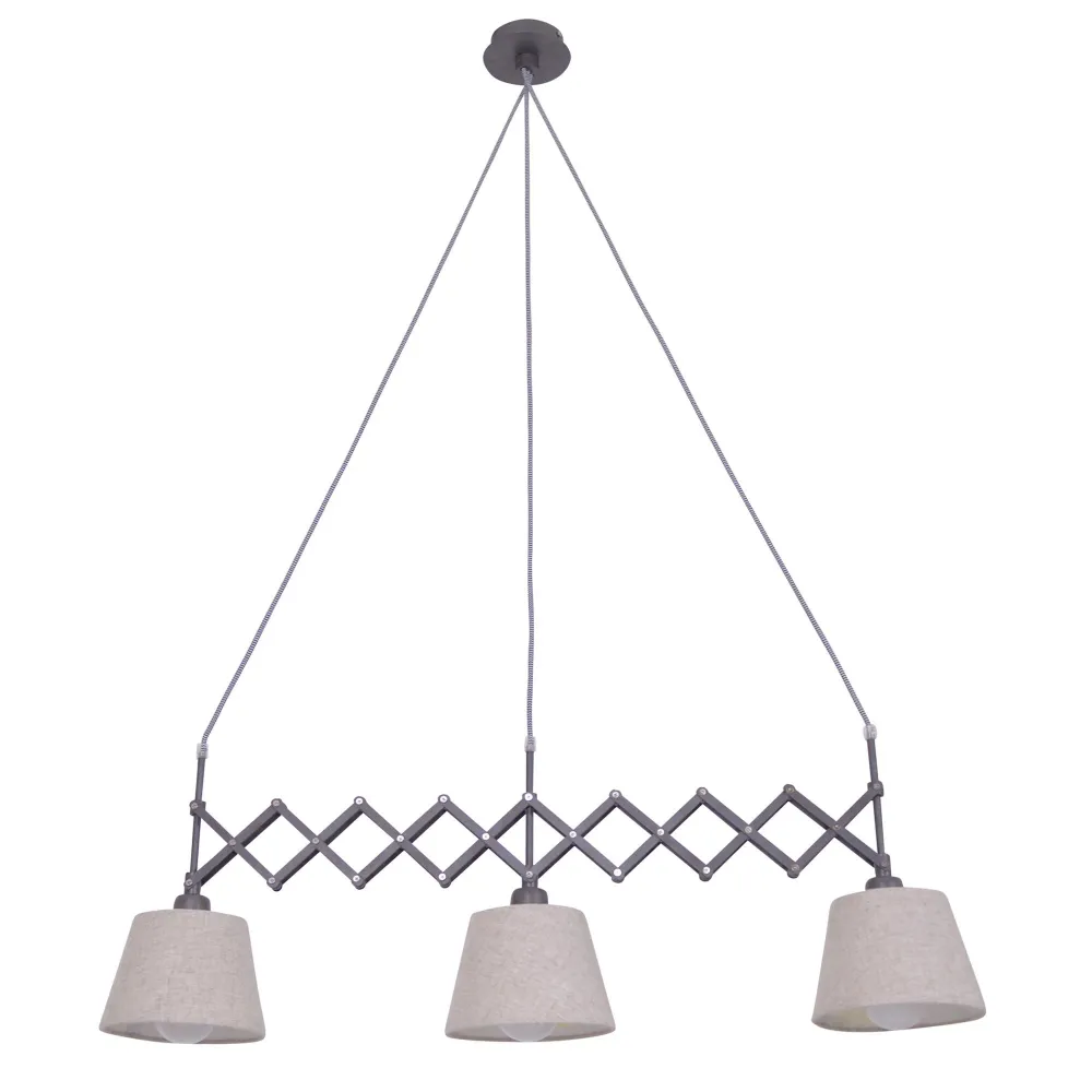 Näve Concertina Suspension Adrienne max. l: 52-86 cm naturel Naeve