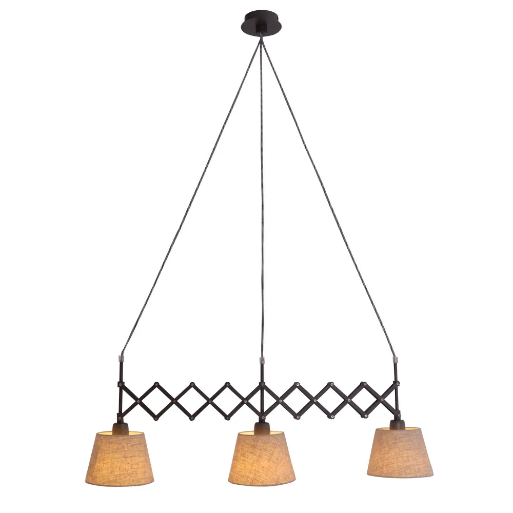 Näve Concertina Suspension Adrienne max. l: 52-86 cm naturel Naeve