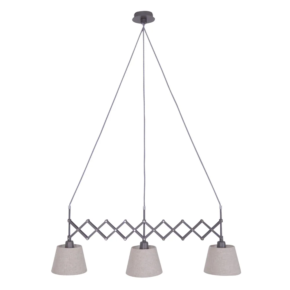 Näve Concertina Suspension Adrienne max. l: 52-86 cm naturel Naeve