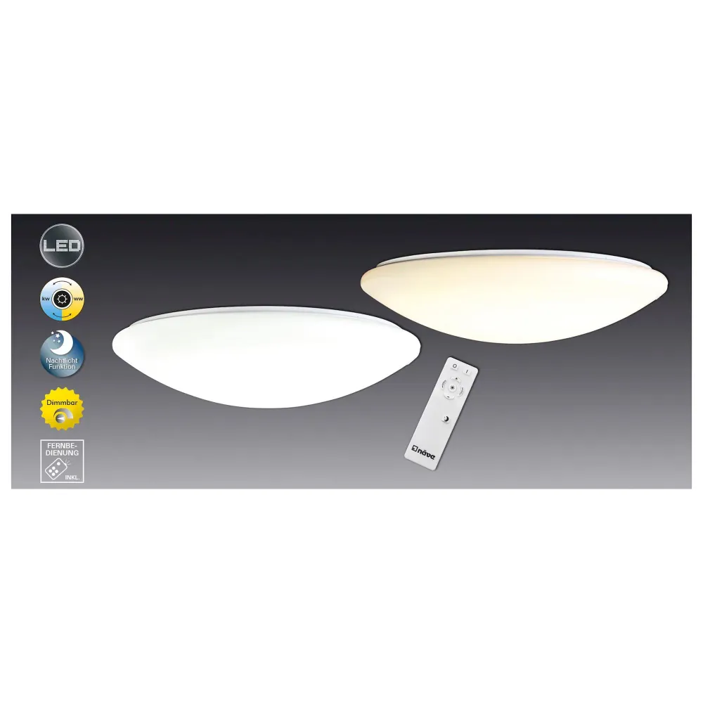 Plafonnier LED Näve Adelaide 78 cm Naeve