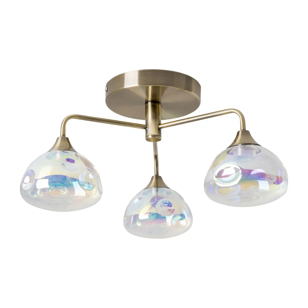 Plafonnier LED Näve à 3 ailes Varna Naeve