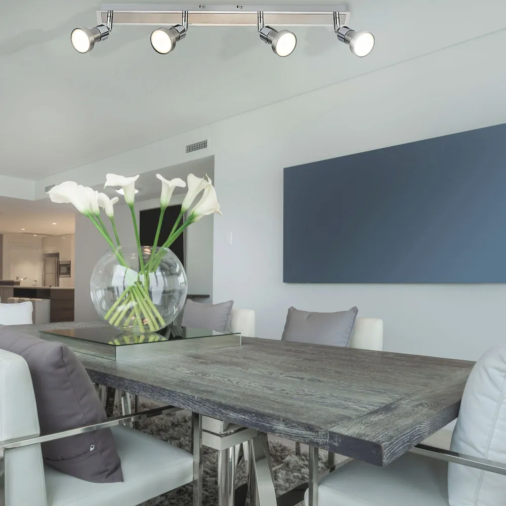 Plafonnier LED Näve Motril 4 lumières Naeve