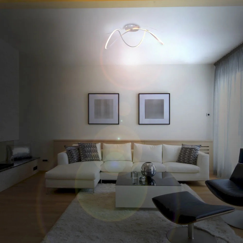 Plafonnier LED Näve l: 67 cm Odrive Naeve