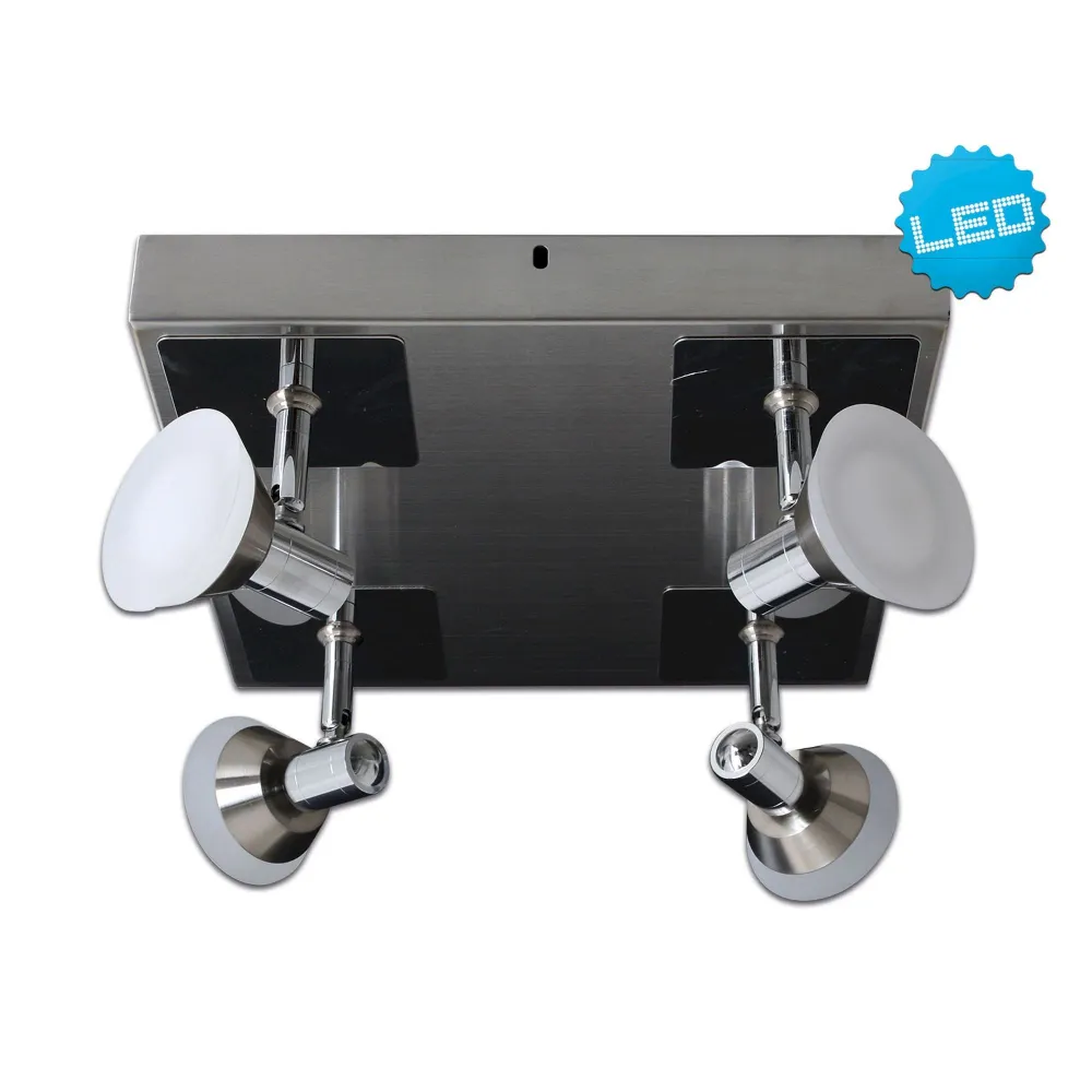 Spot de plafond LED Näve en 4 parties Jericho d:28cm Naeve