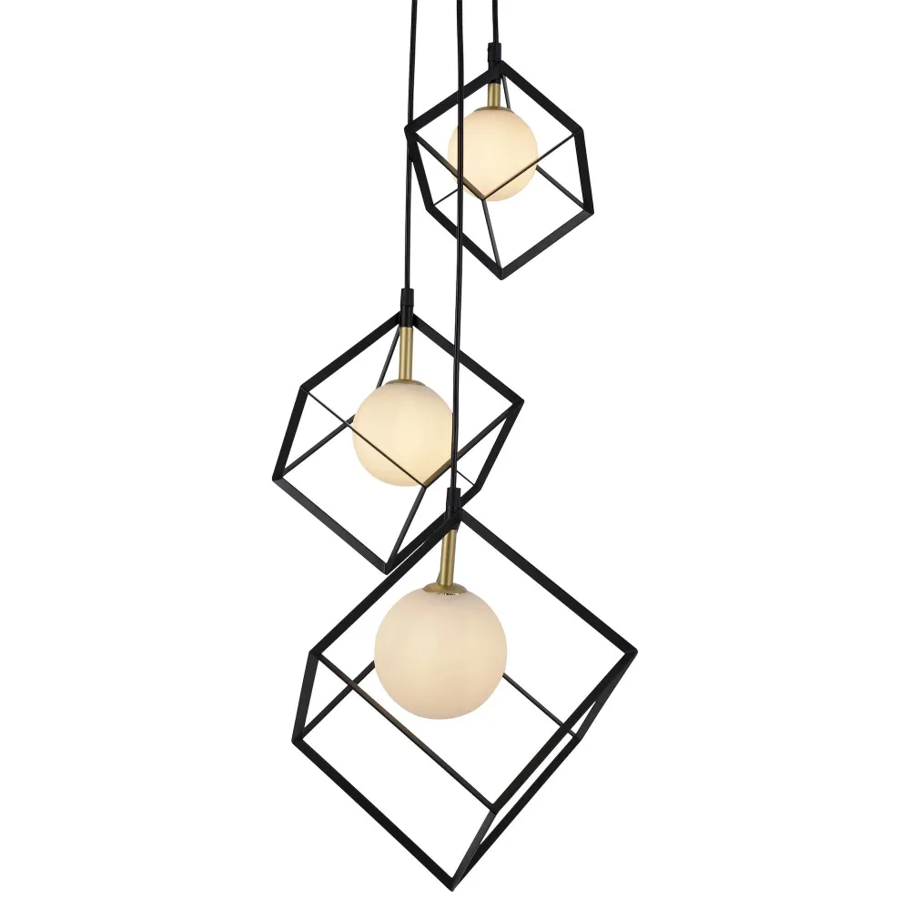 Suspension Näve Cadre 3 ailes h: 147cm Naeve