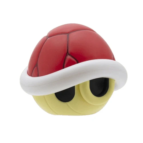Nintendo - Lampe carapace rouge de Mario Kart avec son