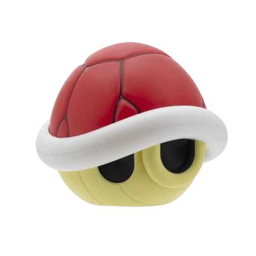 Nintendo - Lampe carapace rouge de Mario Kart avec son