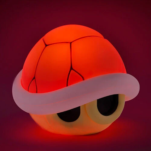 Nintendo - Lampe carapace rouge de Mario Kart avec son