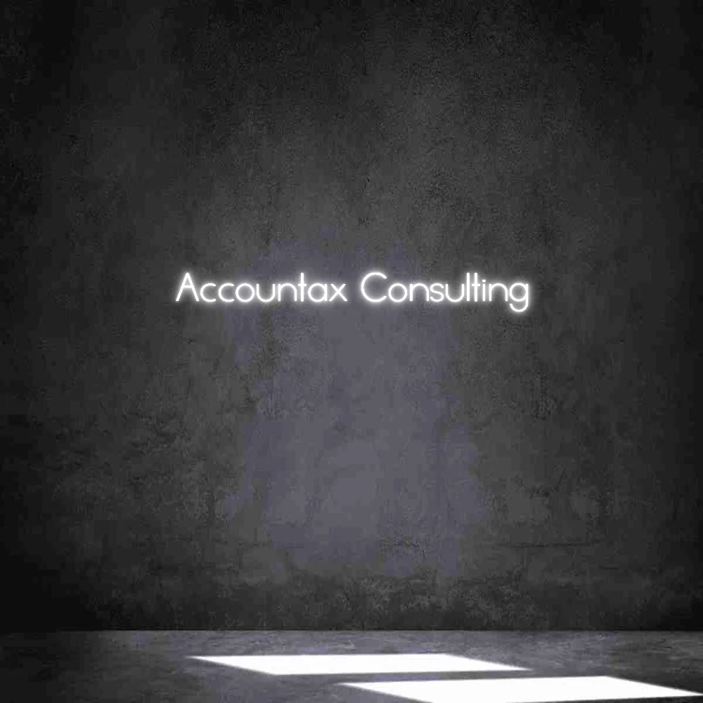 Néon personnalisé: Accountax Consu...