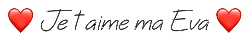 Néon personnalisé: ❤️ Je t aime ma...