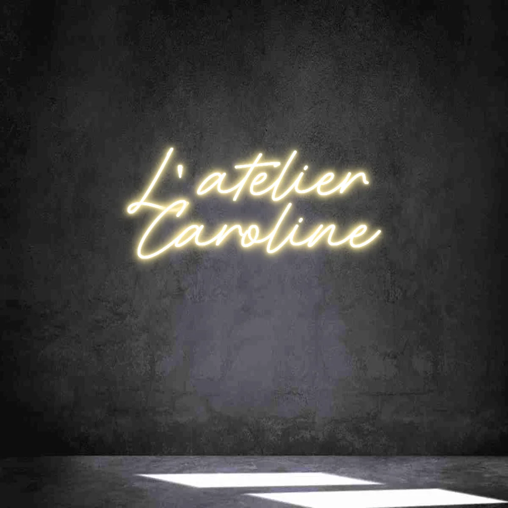 Néon personnalisé: L' atelier Caro...