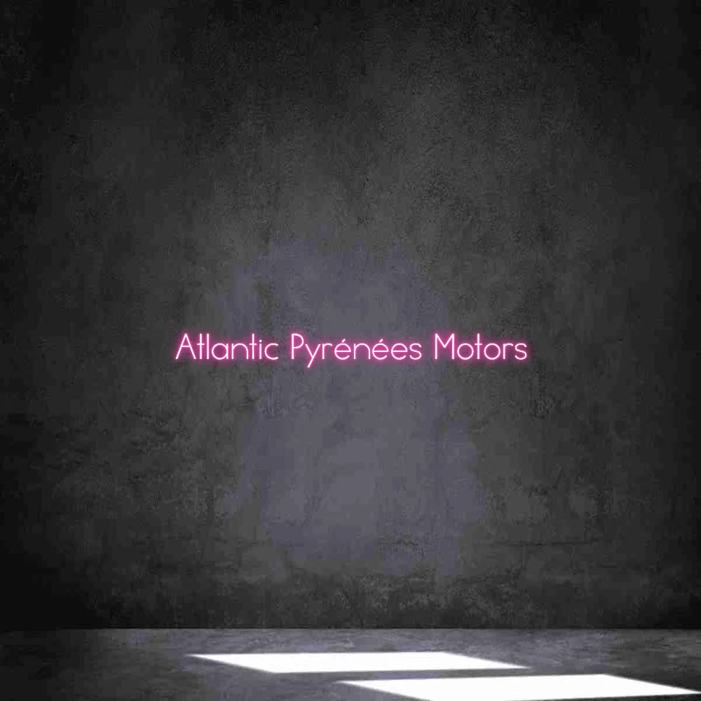 Néon personnalisé: Atlantic Pyréné...