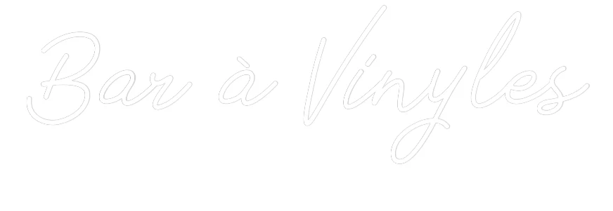 Néon personnalisé: Bar à Vinyles