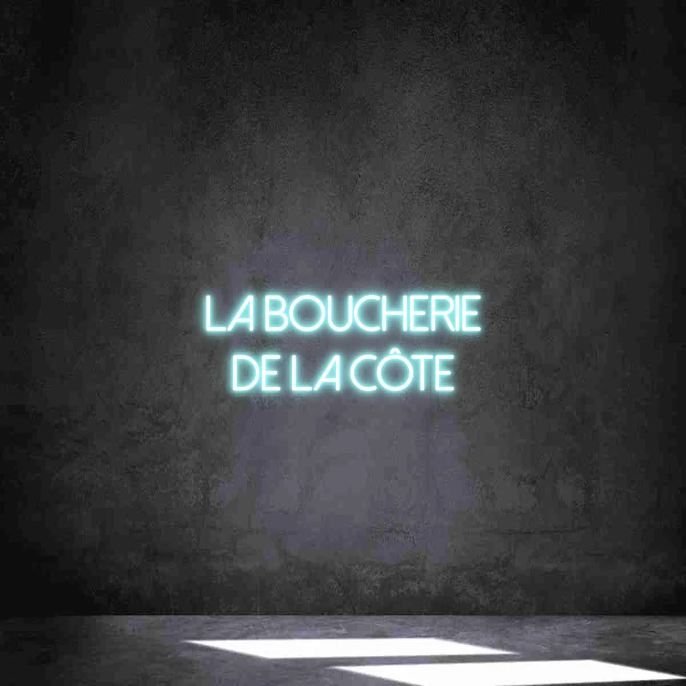Néon personnalisé: La Boucherie De...