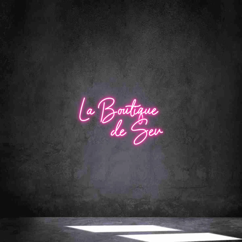 Néon personnalisé: La Boutique de...