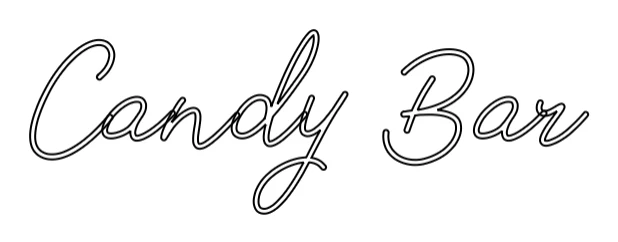 Néon personnalisé: Candy Bar