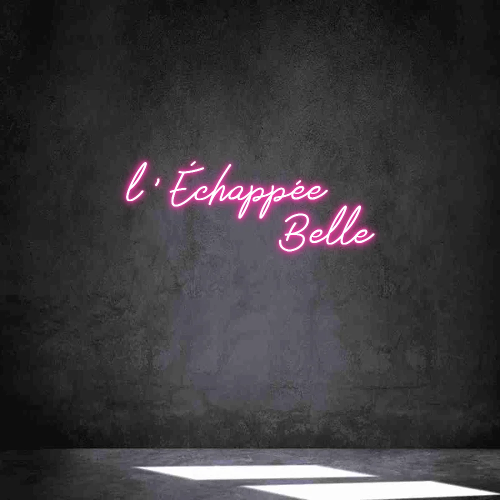 Néon personnalisé: l ' Échappée Be...