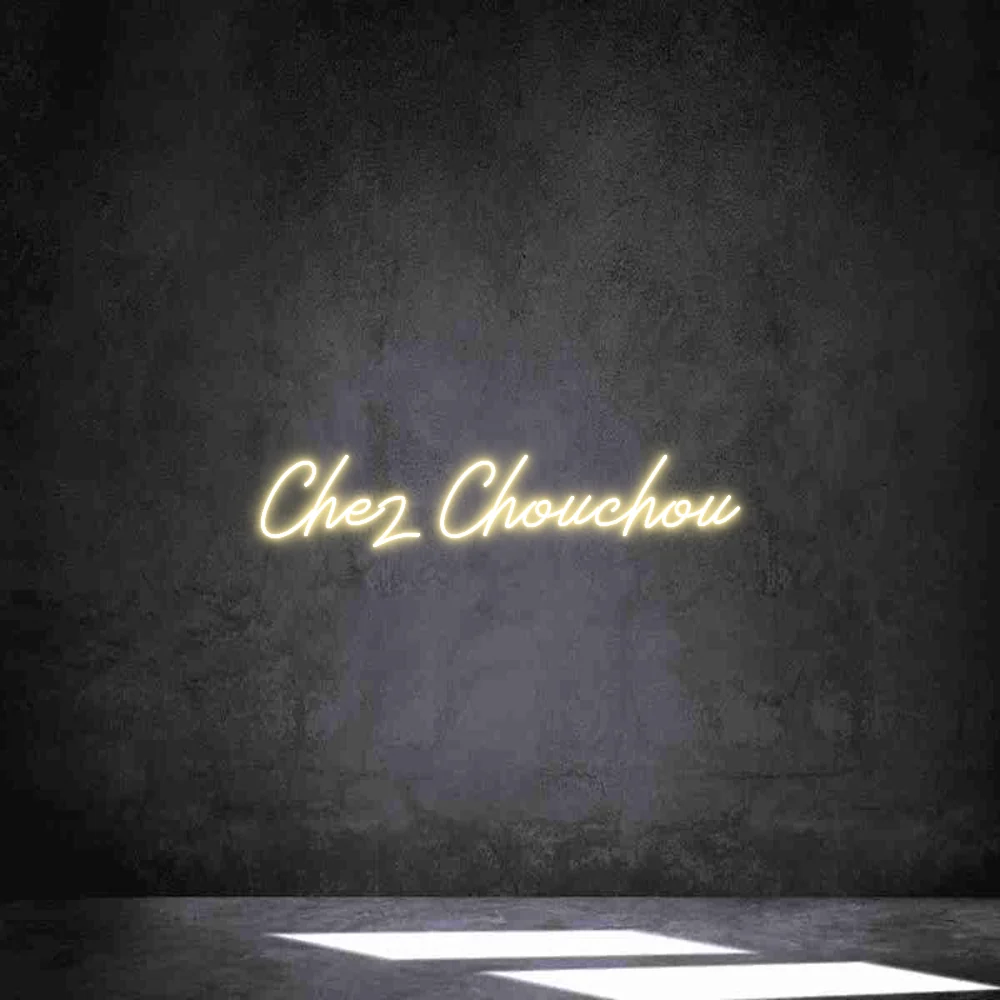 Néon personnalisé: Chez Chouchou