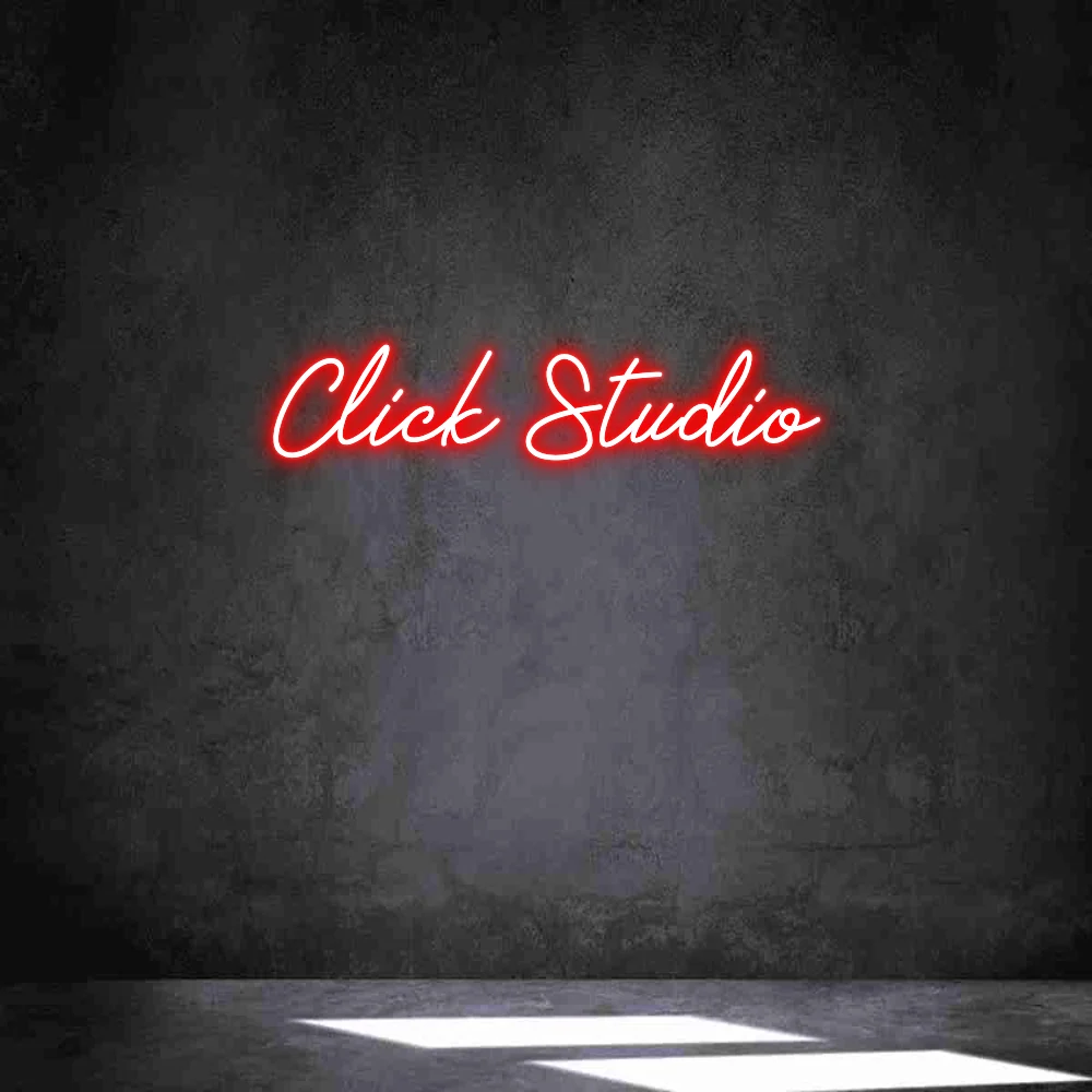 Néon personnalisé: Click Studio