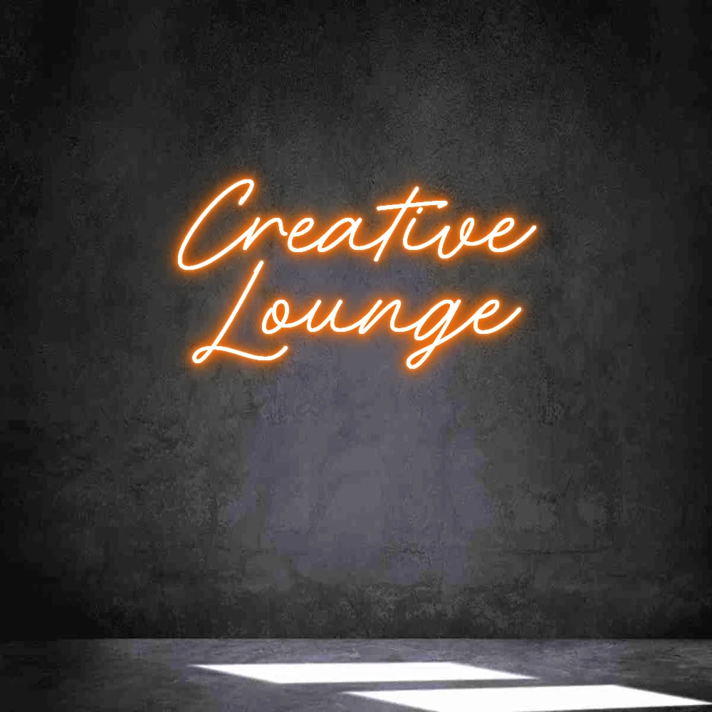 Néon personnalisé: Creative Lounge